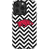 University of Arkansas-Fayetteville Chevron Print iPhone 14 Pro Impact Case