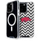 University of Arkansas-Fayetteville Chevron Print iPhone 15 Pro MagSafe Case