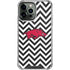 University of Arkansas-Fayetteville Chevron Print iPhone 15 Pro Max Clear Case