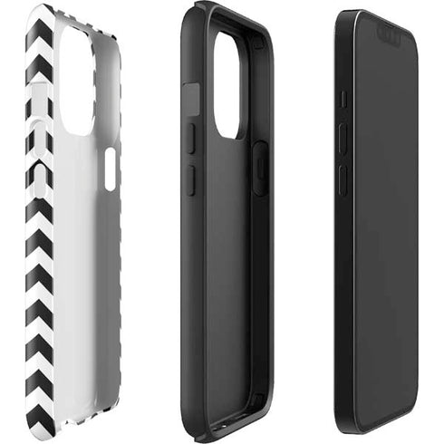 University of Arkansas-Fayetteville Chevron Print iPhone 15 Pro Max Impact Case