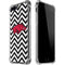 University of Arkansas-Fayetteville Chevron Print iPhone 7/8 Plus Clear Case