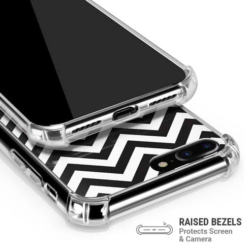 University of Arkansas-Fayetteville Chevron Print iPhone 7/8 Plus Clear Case