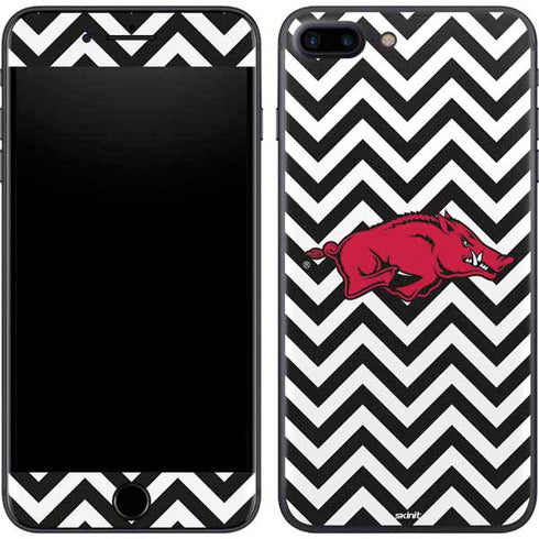 University of Arkansas-Fayetteville Chevron Print iPhone 7 Plus Skin