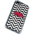 University of Arkansas-Fayetteville Chevron Print iPhone SE (2nd & 3rd Gen) Clear Case