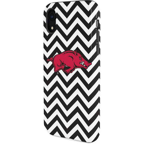 University of Arkansas-Fayetteville Chevron Print iPhone XR Pro Case