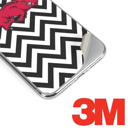 University of Arkansas-Fayetteville Chevron Print iPhone XS Max Skin