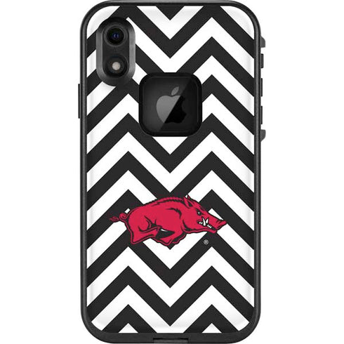 University of Arkansas-Fayetteville Chevron Print LifeProof Fre iPhone Skin