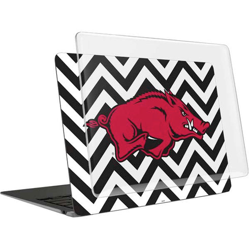 University of Arkansas-Fayetteville Chevron Print MacBook Air 13in M1 (2021) Case plus Skin