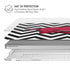 University of Arkansas-Fayetteville Chevron Print MacBook Pro 15in (2016-19) Case plus Skin