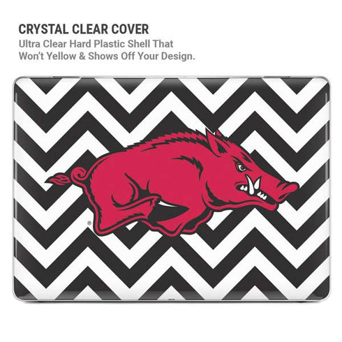 University of Arkansas-Fayetteville Chevron Print MacBook Pro 16in (2019-20) Case plus Skin