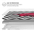 University of Arkansas-Fayetteville Chevron Print MacBook Pro 16in (2019-20) Case plus Skin