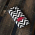 University of Arkansas-Fayetteville Chevron Print Moto E5 Plus Skin