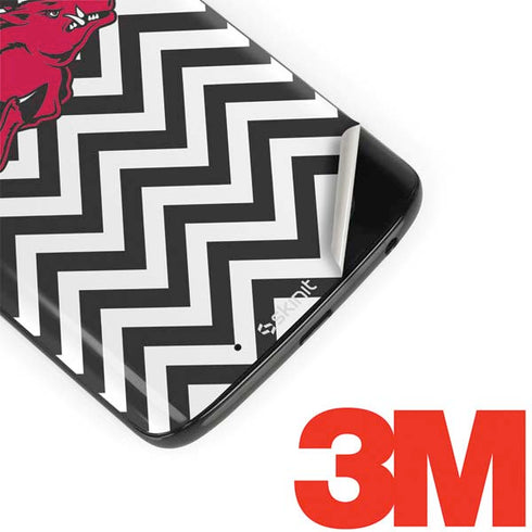 University of Arkansas-Fayetteville Chevron Print Moto G6 Skin