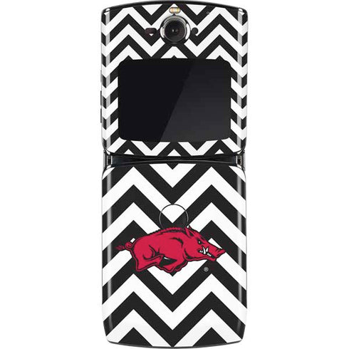 University of Arkansas-Fayetteville Chevron Print Motorola RAZR Skin