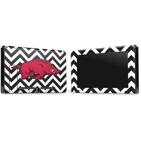 University of Arkansas-Fayetteville Chevron Print Nintendo Switch Bundle Skin