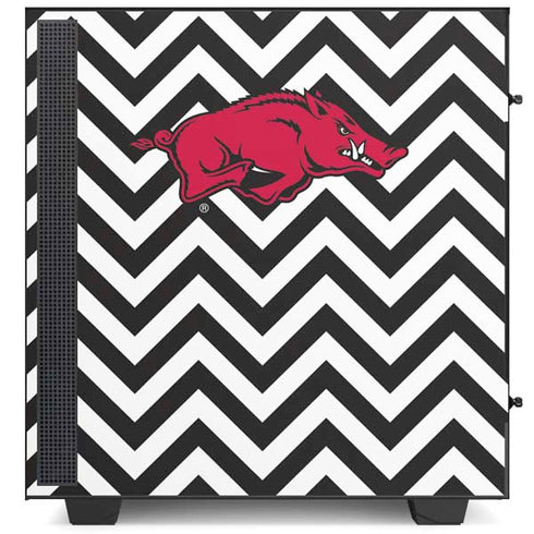 University of Arkansas-Fayetteville Chevron Print NZXT H510 Compact ATX Mid-Tower Case Skin