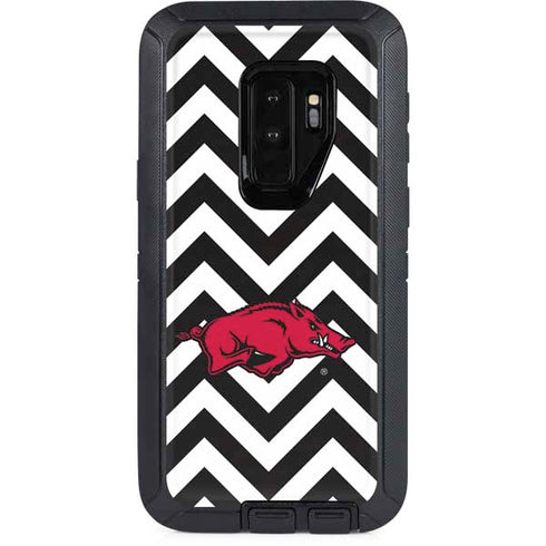 University of Arkansas-Fayetteville Chevron Print Otterbox Defender Galaxy Skin
