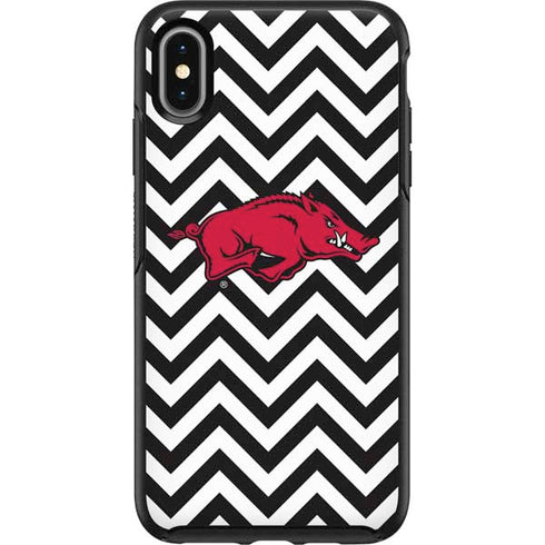 University of Arkansas-Fayetteville Chevron Print Otterbox Symmetry iPhone Skin