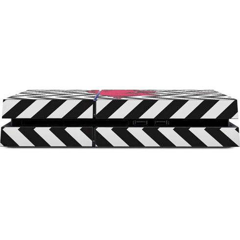 University of Arkansas-Fayetteville Chevron Print PS4 Console Skin