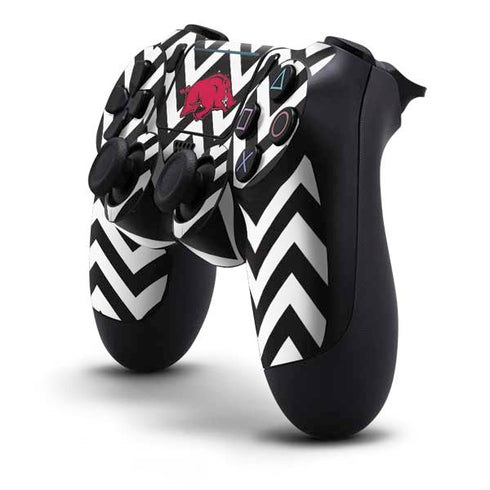 University of Arkansas-Fayetteville Chevron Print PS4 Pro/Slim Controller Skin