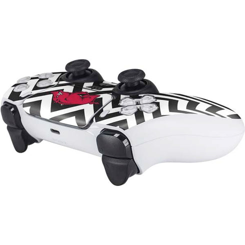 University of Arkansas-Fayetteville Chevron Print PS5 Controller Skin