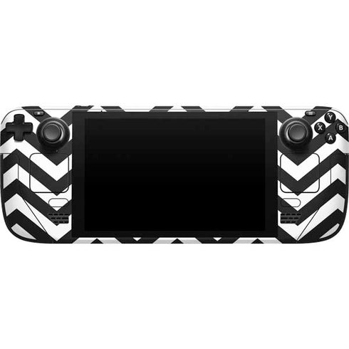 University of Arkansas-Fayetteville Chevron Print Steam Deck Handheld Gaming Computer Skin