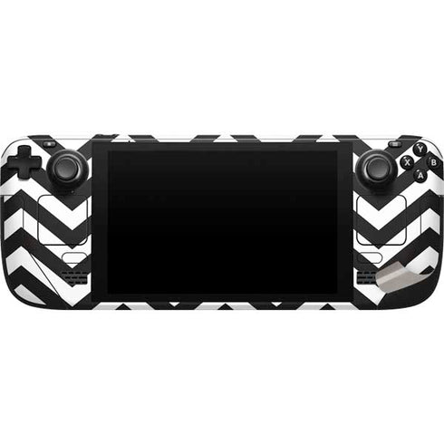 University of Arkansas-Fayetteville Chevron Print Steam Deck Handheld Gaming Computer Skin