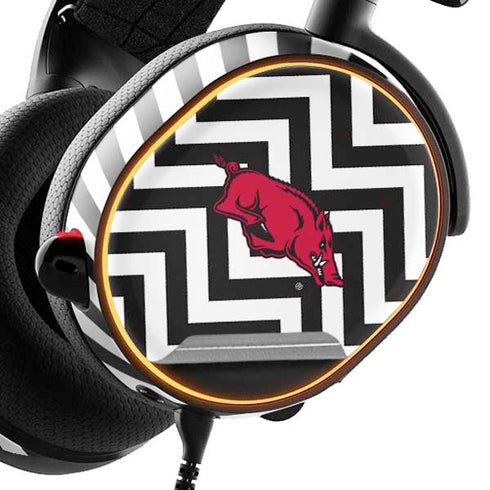 University of Arkansas-Fayetteville Chevron Print SteelSeries Arctis 3 Skin