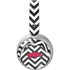 University of Arkansas-Fayetteville Chevron Print Surface Headphones Skin
