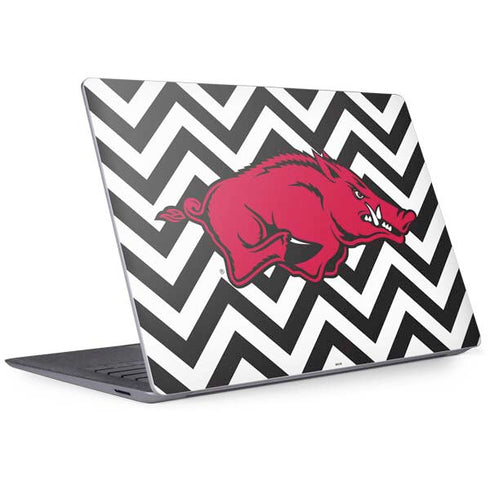 University of Arkansas-Fayetteville Chevron Print Surface Laptop 3 13.5in Skin