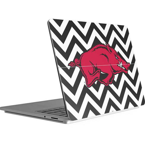 University of Arkansas-Fayetteville Chevron Print Surface Laptop Studio Skin