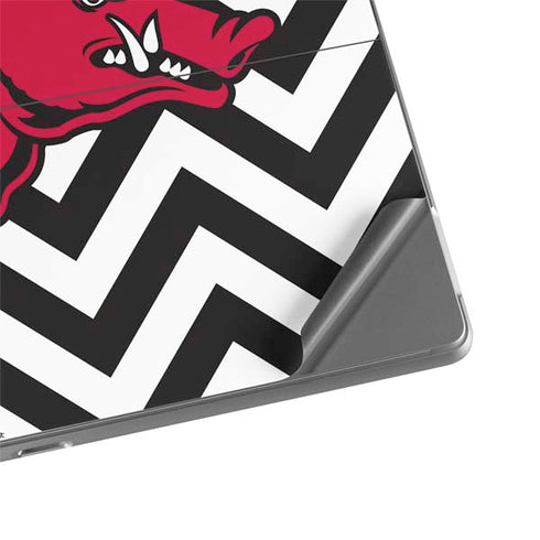 University of Arkansas-Fayetteville Chevron Print Surface Pro 8 Skin