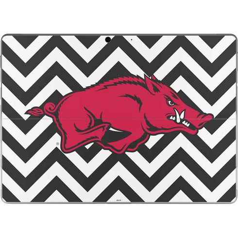 University of Arkansas-Fayetteville Chevron Print Surface Pro 9 Skin