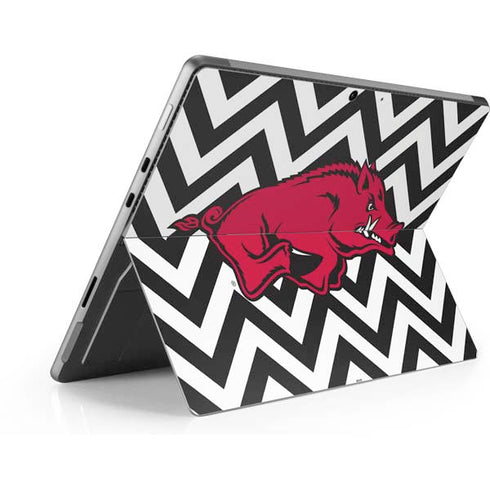 University of Arkansas-Fayetteville Chevron Print Surface Pro 9 Skin