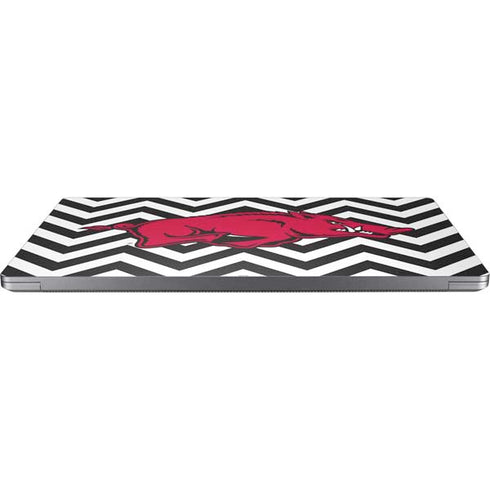 University of Arkansas-Fayetteville Chevron Print Universal Laptop 12in (9.8 x 6.8in) Skin