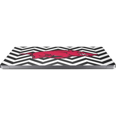 University of Arkansas-Fayetteville Chevron Print Universal Laptop 18in (14.6 x 10.6in) Skin