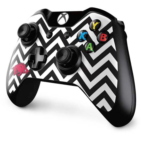 University of Arkansas-Fayetteville Chevron Print Xbox One Controller Skin