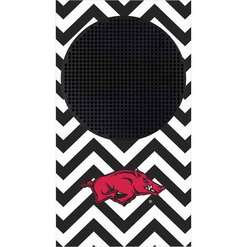 University of Arkansas-Fayetteville Chevron Print Xbox Series S Console Skin