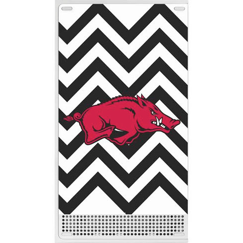 University of Arkansas-Fayetteville Chevron Print Xbox Series S Console Skin