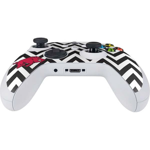 University of Arkansas-Fayetteville Chevron Print Xbox Series S Controller Skin
