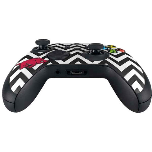University of Arkansas-Fayetteville Chevron Print Xbox Series X Controller Skin