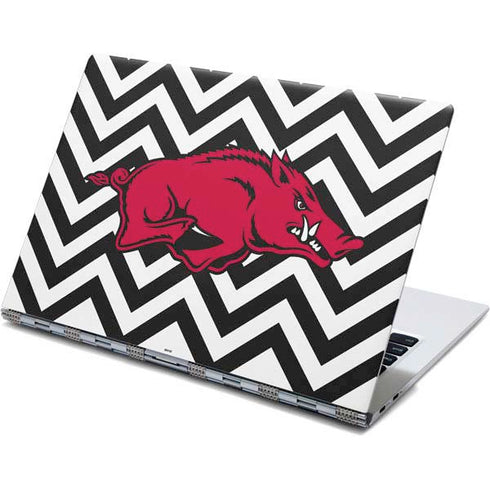 University of Arkansas-Fayetteville Chevron Print Yoga 910 2-in-1 14in Touch-Screen Skin