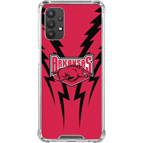 University of Arkansas-Fayetteville Razorbacks Galaxy A32 5G Clear Case