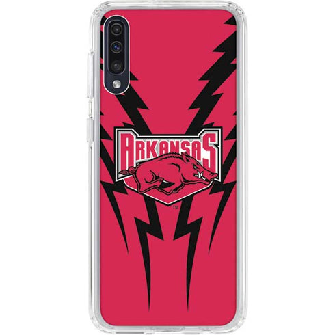University of Arkansas-Fayetteville Razorbacks Galaxy A50 Clear Case