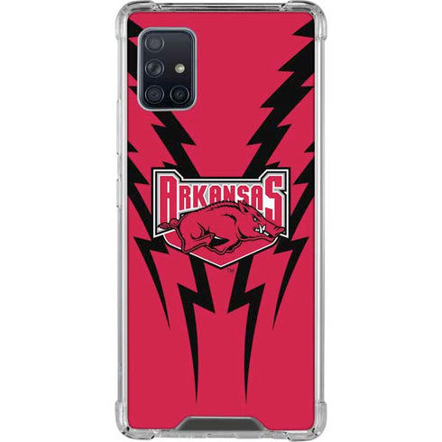 University of Arkansas-Fayetteville Razorbacks Galaxy A51 5G Clear Case