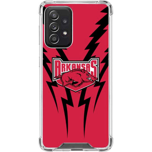 University of Arkansas-Fayetteville Razorbacks Galaxy A52 5G Clear Case