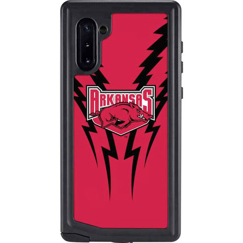 University of Arkansas-Fayetteville Razorbacks Galaxy Note 10 Waterproof Case