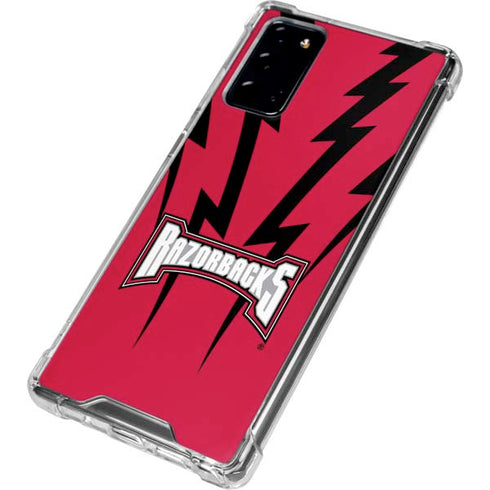 University of Arkansas-Fayetteville Razorbacks Galaxy Note20 5G Clear Case