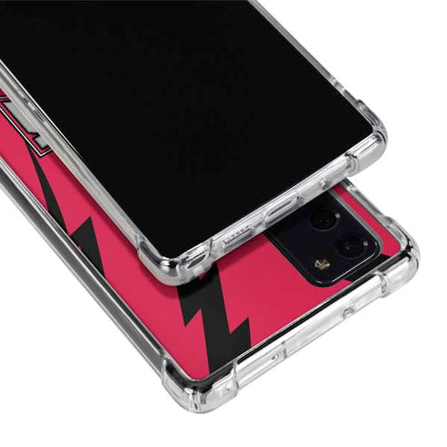 University of Arkansas-Fayetteville Razorbacks Galaxy Note20 5G Clear Case