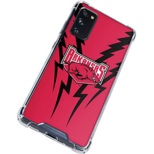 University of Arkansas-Fayetteville Razorbacks Galaxy S20 FE Clear Case
